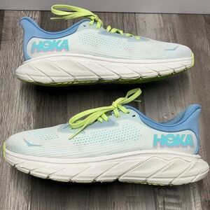 Hoka Arahi 7 Ice Water Kayaking Blue Green Running Shoes 1147851-ISK Womens 8B